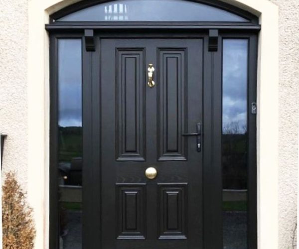 Front Composite Door in Extreme Black